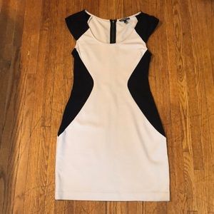 Express Black & Tan Dress - Size 4